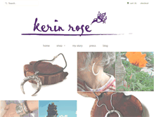 Tablet Screenshot of kerinrose.com